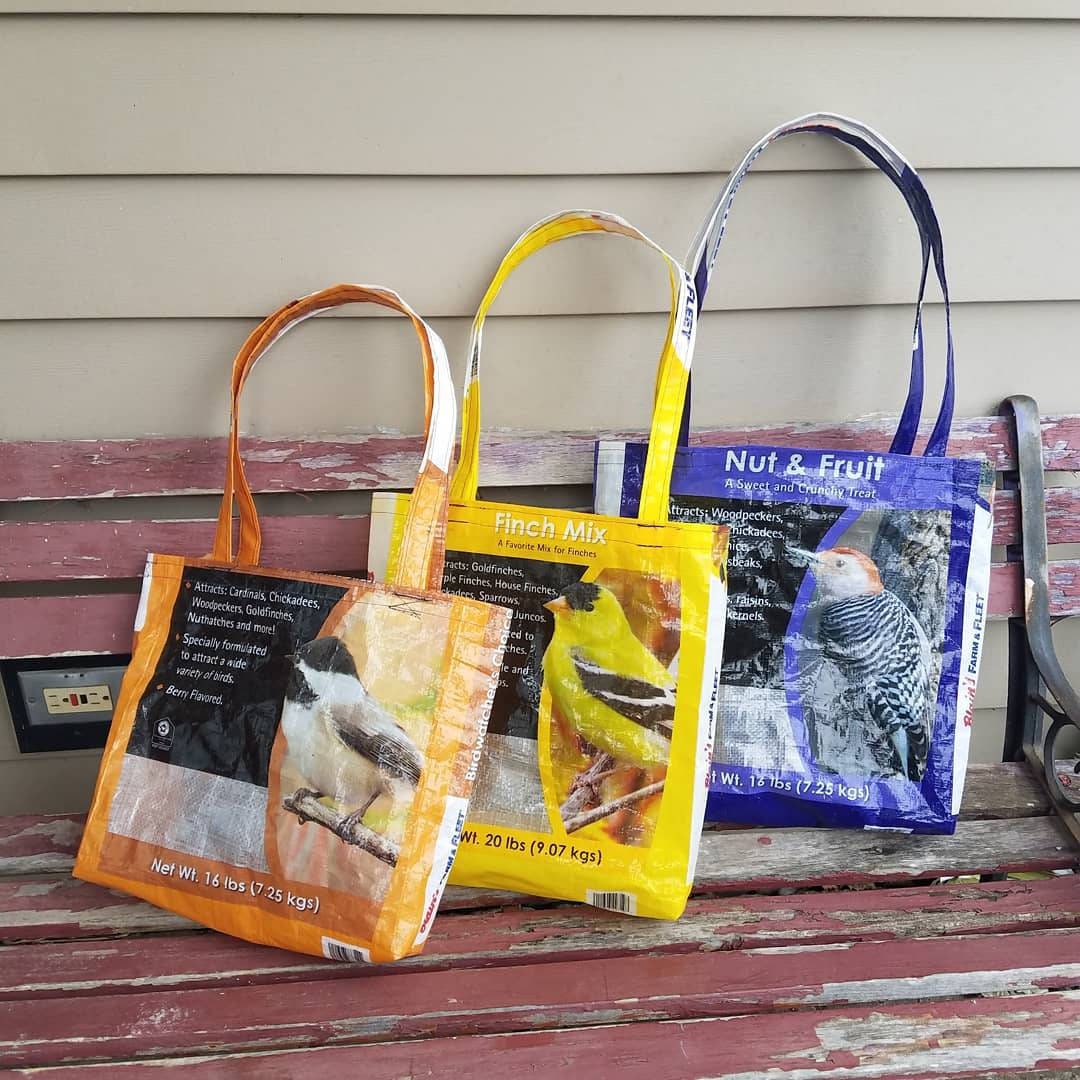 feed bag totes for sale