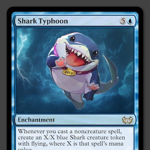 MTG シャーク タイフーン プロキシ - ジェフ ザ シャーク / マーベル