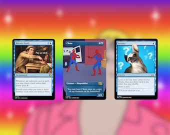 MTG Proxy Meme Collection #3 - Rhystic Study / Clone / Ponder