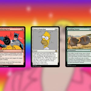 MTG Proxy Meme Collection #4: deflecterend staafje / verdubbeling van het seizoen / bescherming van Teferi