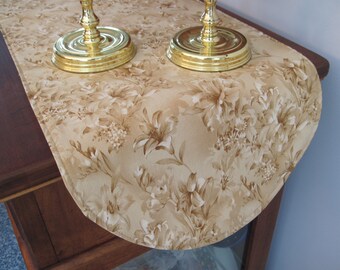 beige table runner etsy