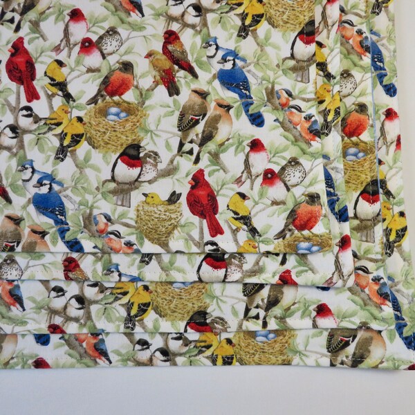 Placemats With Birds Etsy