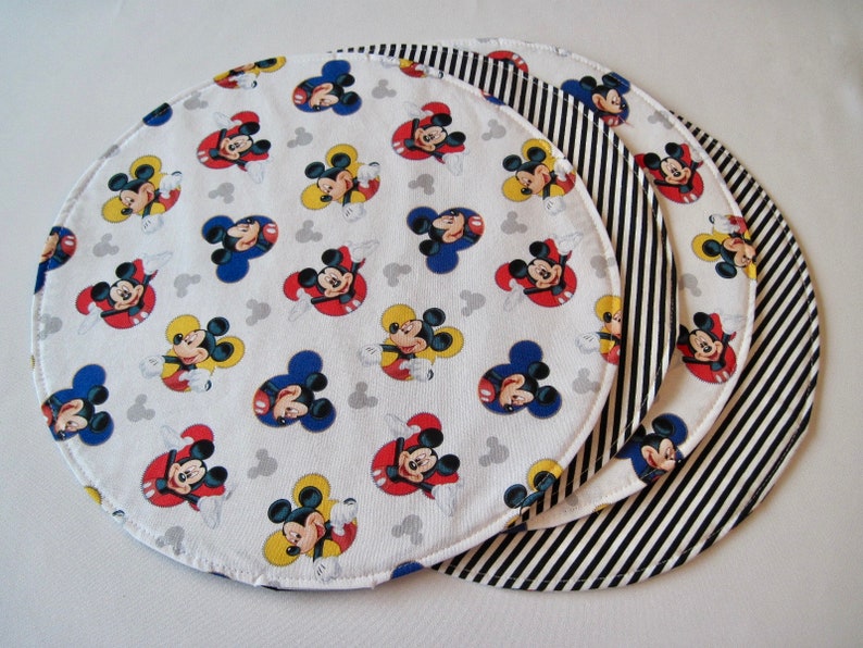 Mickey Mouse Placemats Reversible Disney Placemats Childrens Etsy.de