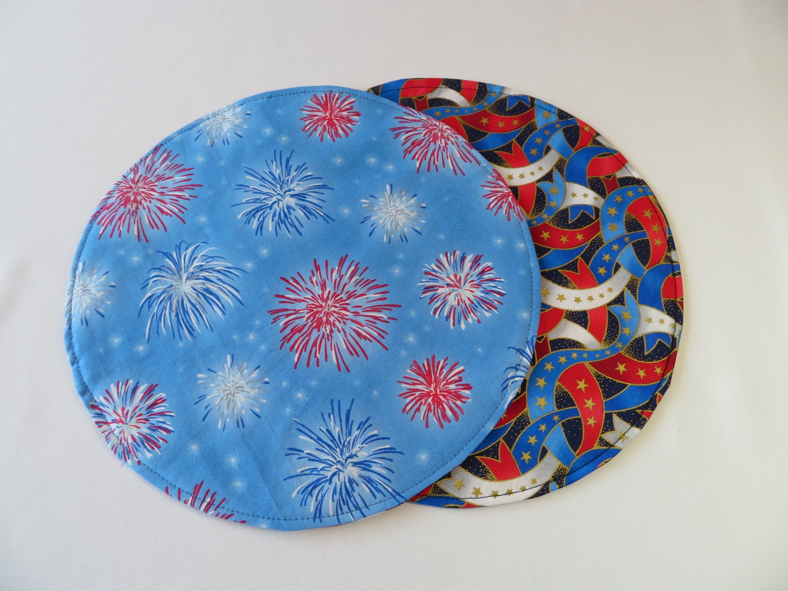 Flag Patriotic 11 Circular Placemat/Centerpiece Etsy