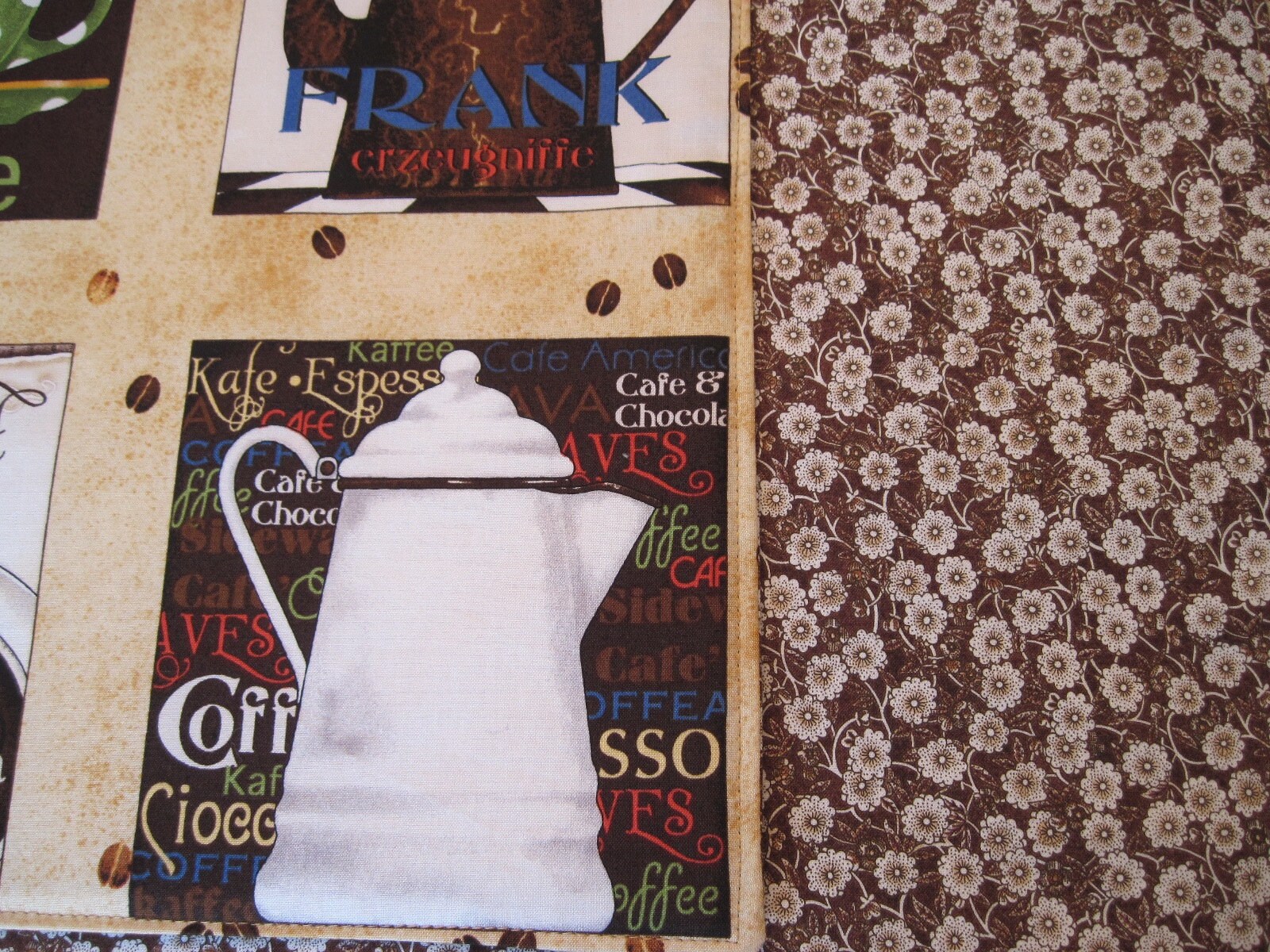 Coffee Bar Centerpiece Reversible Coffee Pot Table Runner Etsy