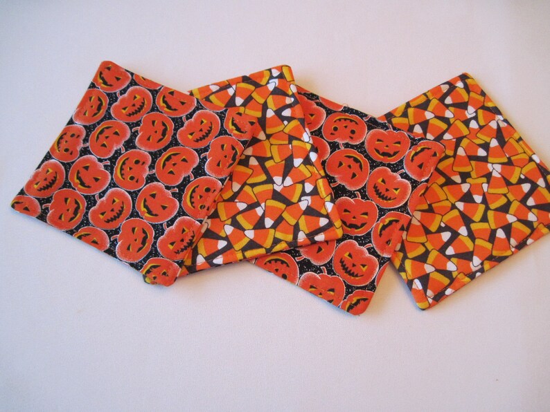 SALE 36" Halloween Table Runner Candy Corn Table Runner Black Silver ...