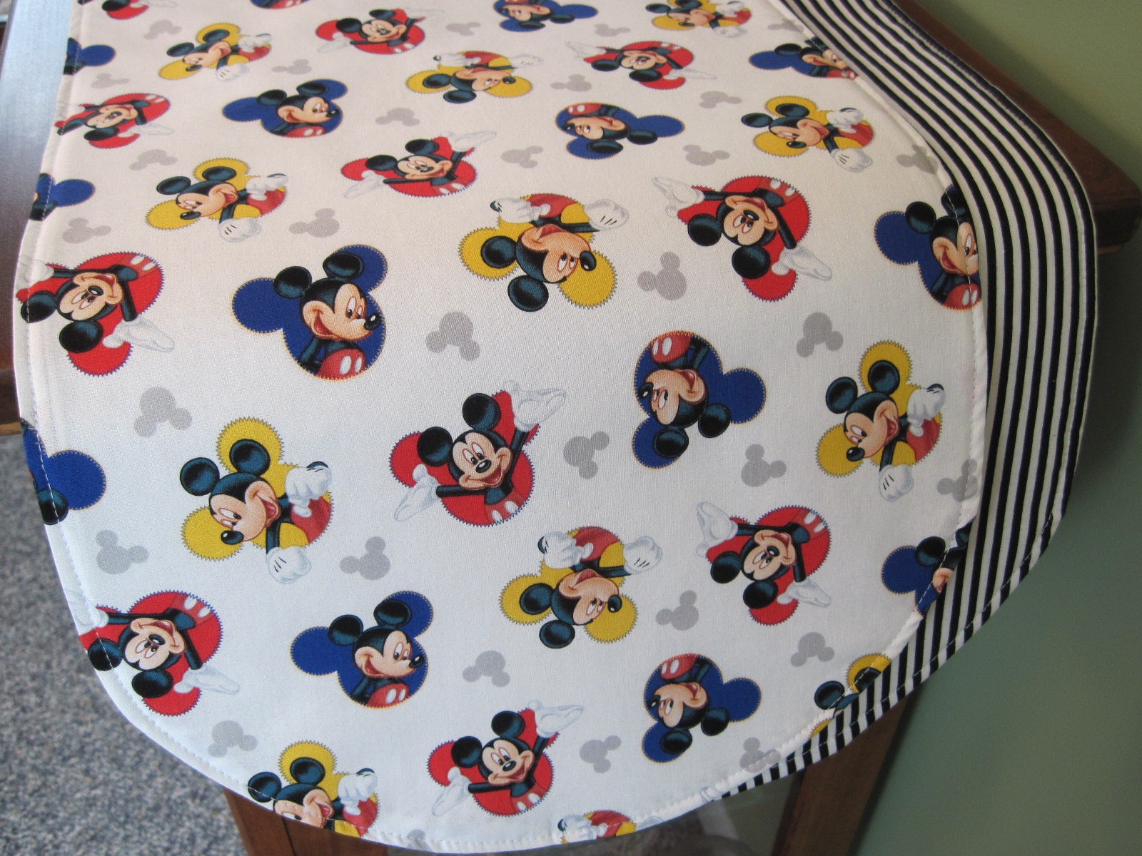 36 Mickey Mouse Table Runner Reversible Disney Table Etsy
