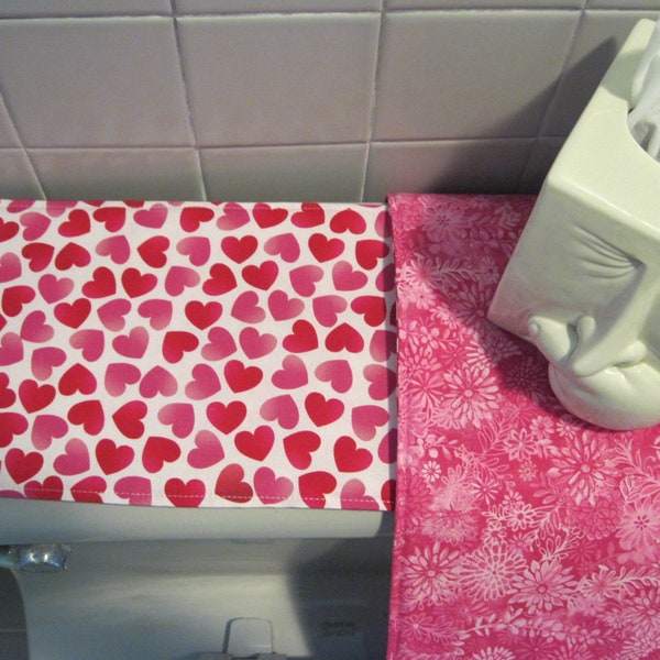 Red Toilet Tank Cover Etsy