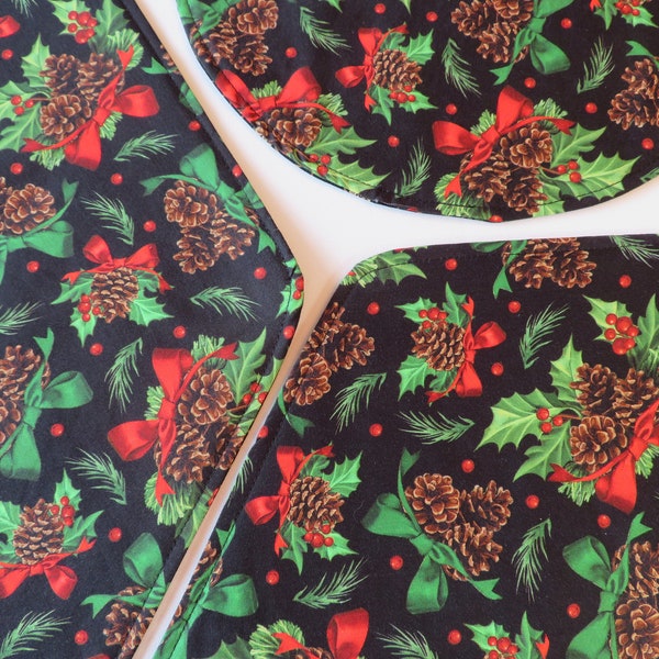 Wedge Placemats Holly Etsy