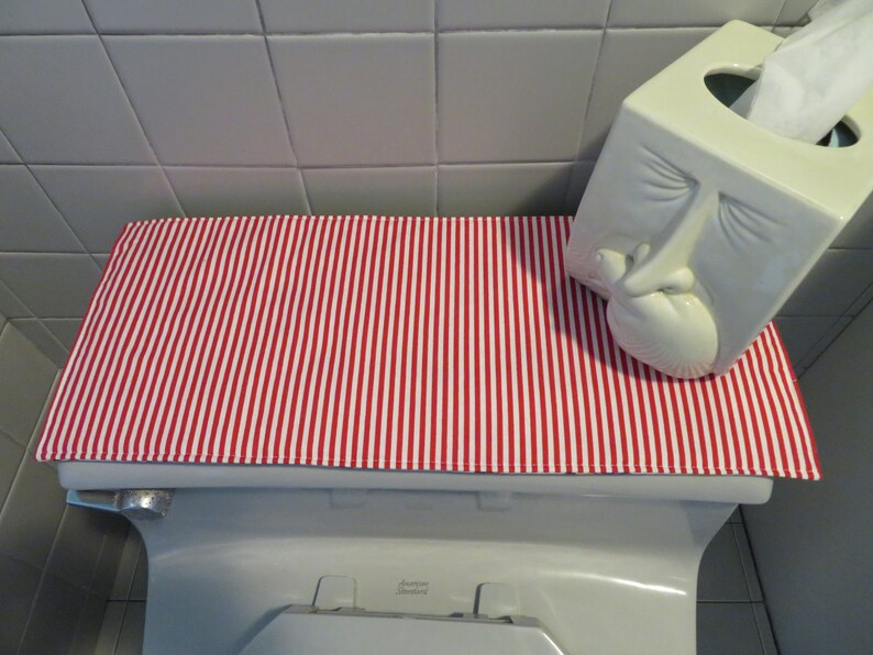 Mickey Mouse Toilet Tank Runner Disney Toilet Tank Topper Red Etsy