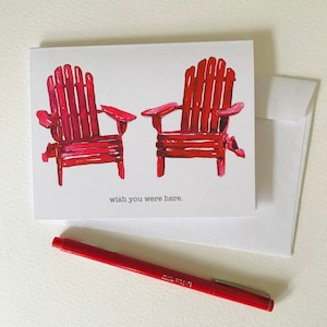 Wish You Were Here card