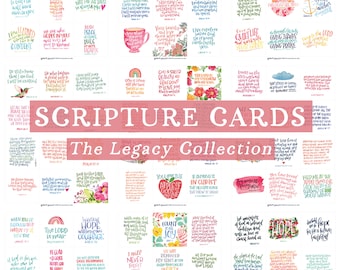 Scripture Cards - The Legacy Collection Printable