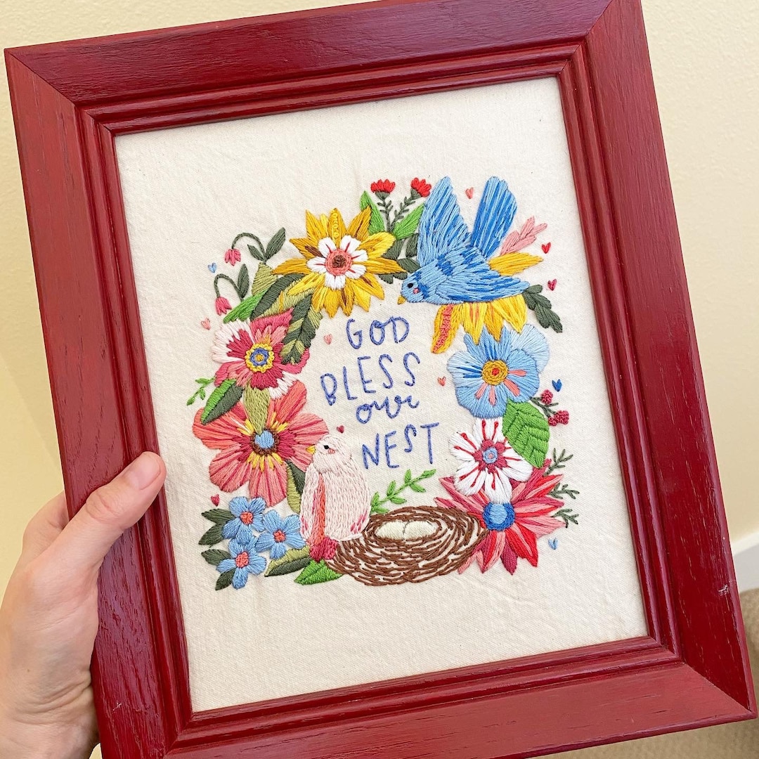God Bless Our Nest Printable - Etsy