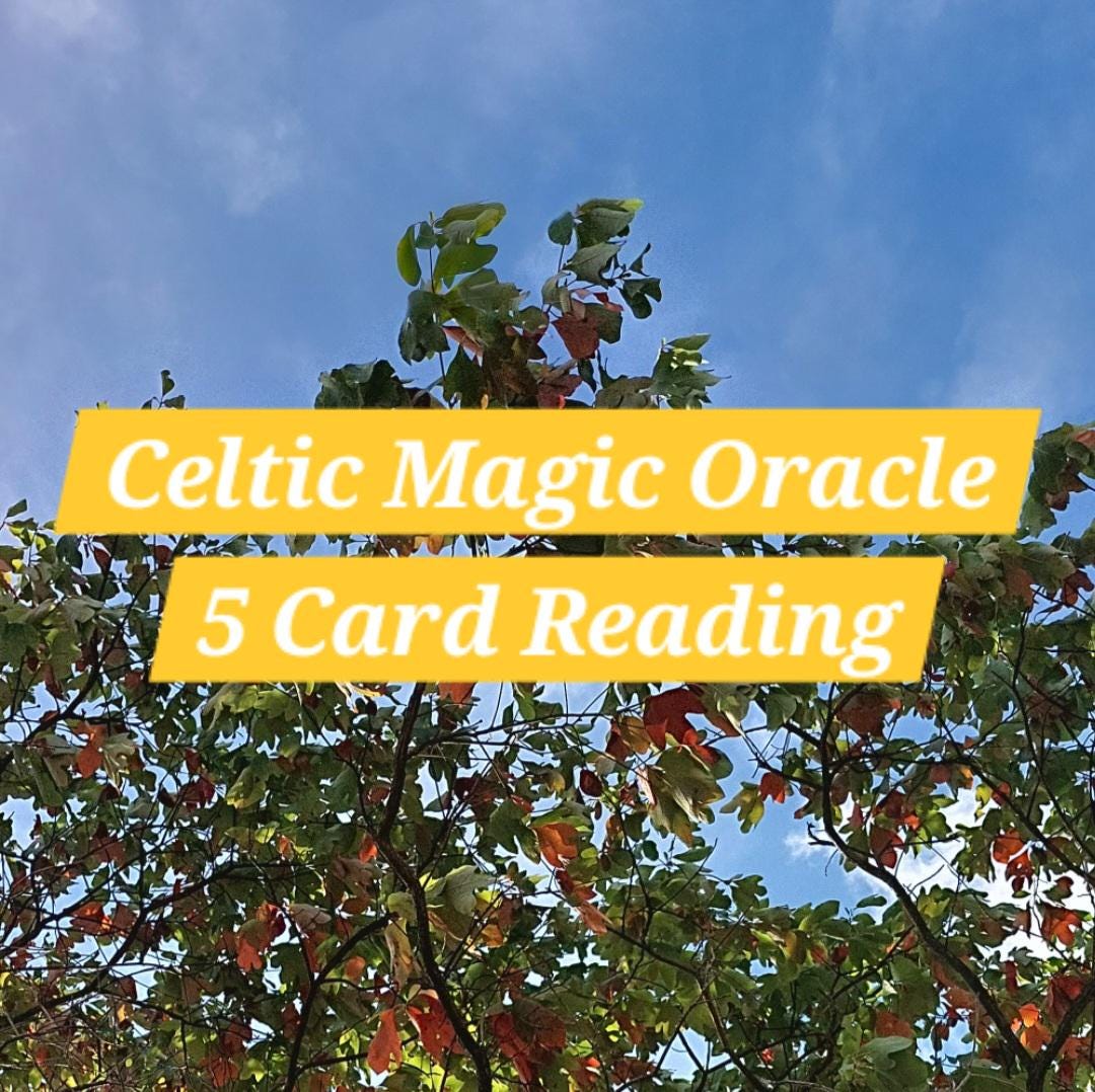 Celtic Magic Oracle 5 Card Reading - Etsy