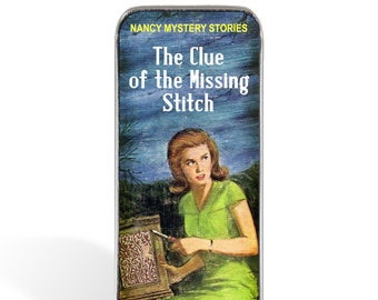 Magnetic Sewing Needle Case Needle Slider Case Nancy Mystery Book Clue of the Missing Stitch