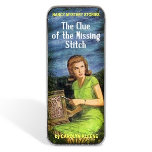 Magnetic Sewing Needle Case Needle Slider Case Nancy Mystery Book Clue of the Missing Stitch