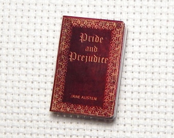 Needle Minder Miniature Book Pride and Prejudice 1 Inch