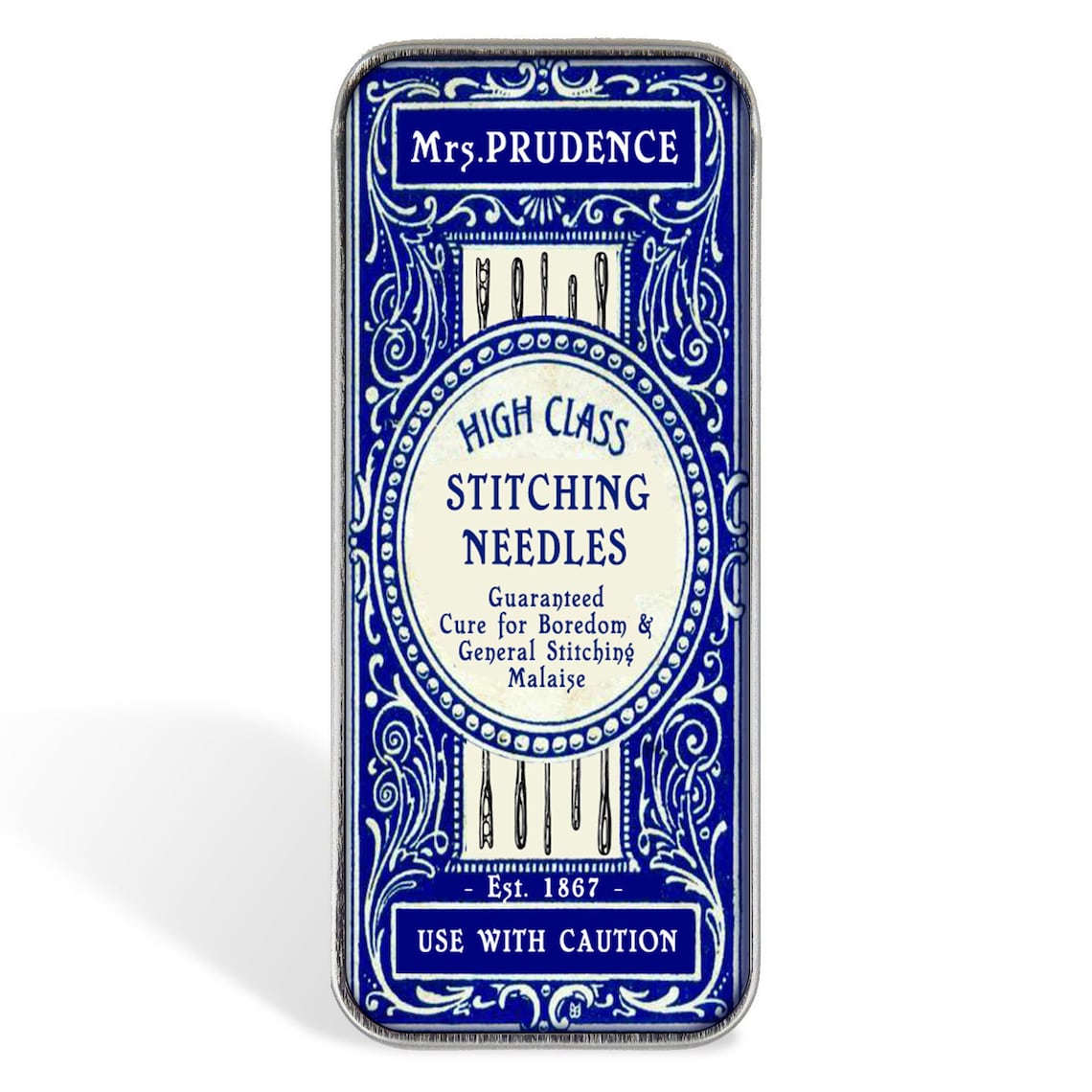 Sewing Needle Case Needle Slider Case Mrs Prudence Etsy