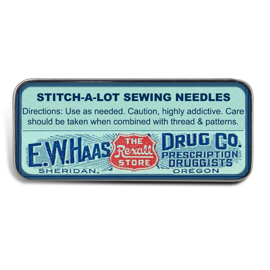 Sewing Needle Case NUOBESTY Magnetic Needle Case - Slim PVC Storage Box For Sewing Needles & Small Metal Items (4.3x2.6") Magnetic Travel Containers