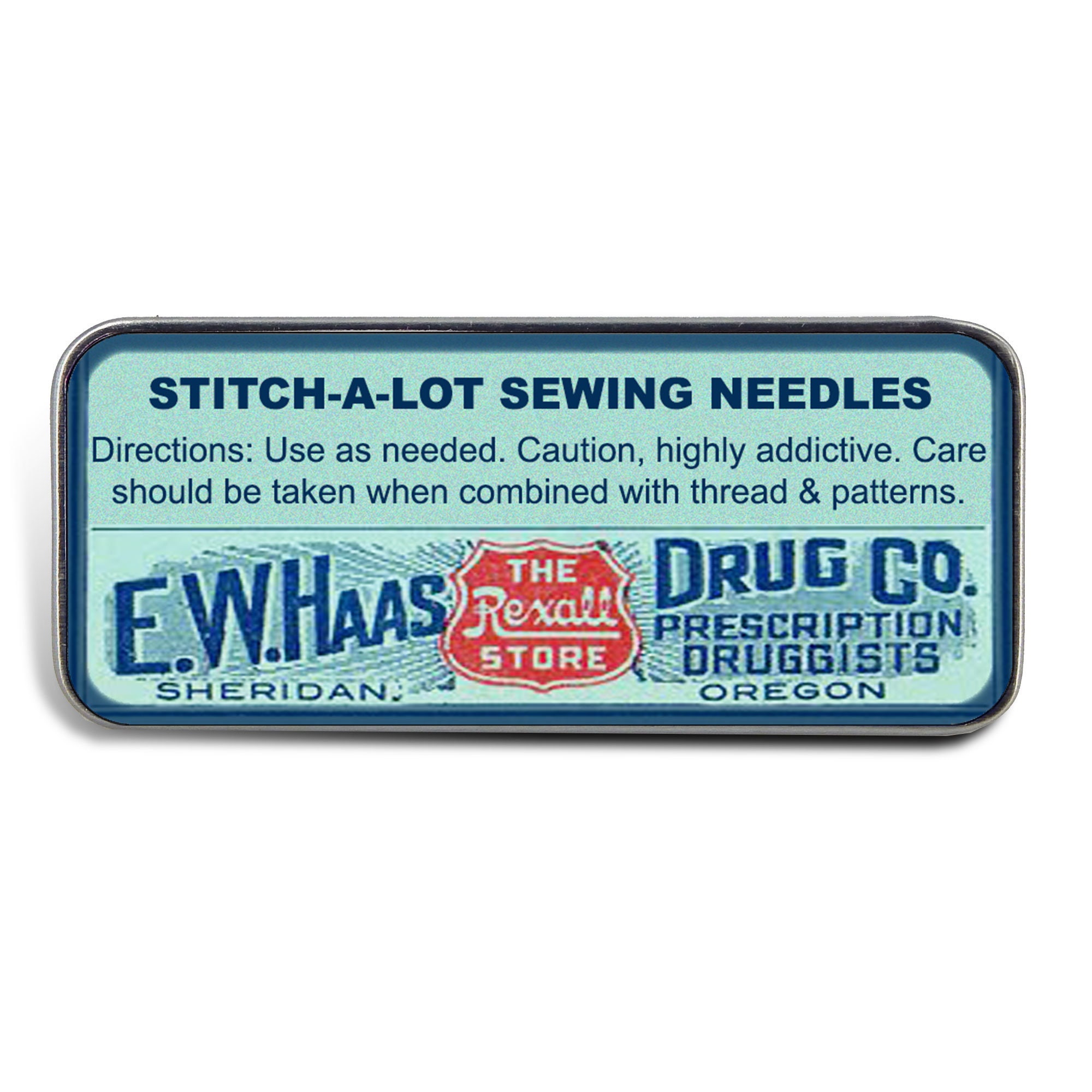 Magnetic Sewing Needle Case Vintage Stitch-a-Lot Presciption Needles -  PinoyStitch
