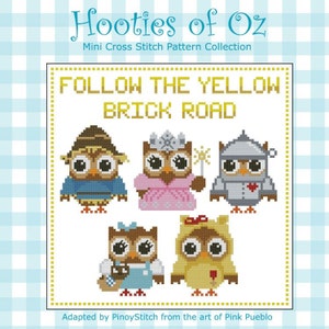 Hootie of Oz Cross Stitch Pattern PDF Chart