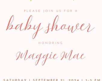 Baby Shower Invite