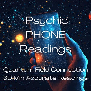 Telefon Lesungen 30 Min Genau Authentische Psychic Reader Gibt Intuitive Klare Prägnante Detaillierte Art Antworten MUTTERTAGSVERKAUF