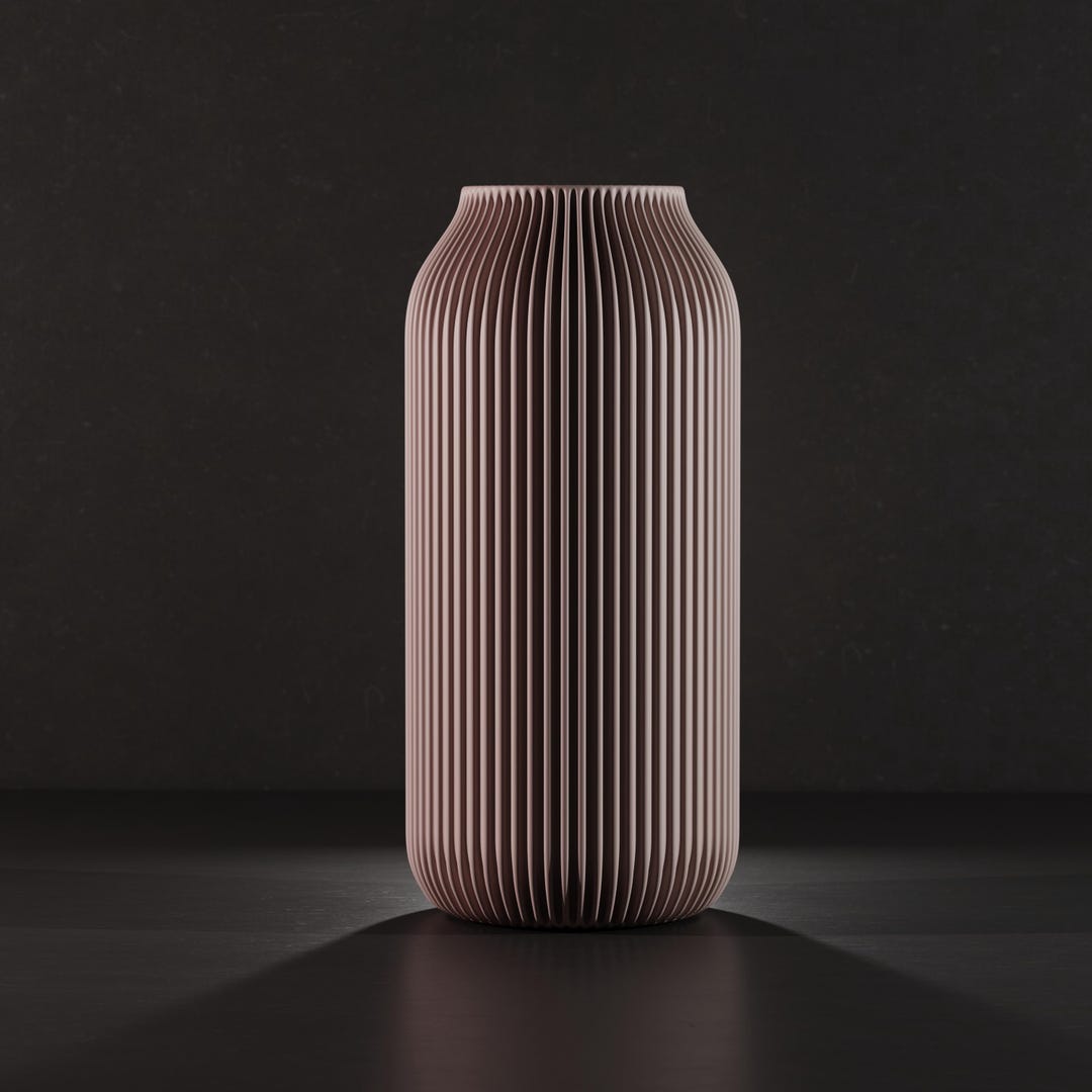 Tall Modern Vase GIFT 3D Printed Vase PLA Flower Vase Decorative Vase ...