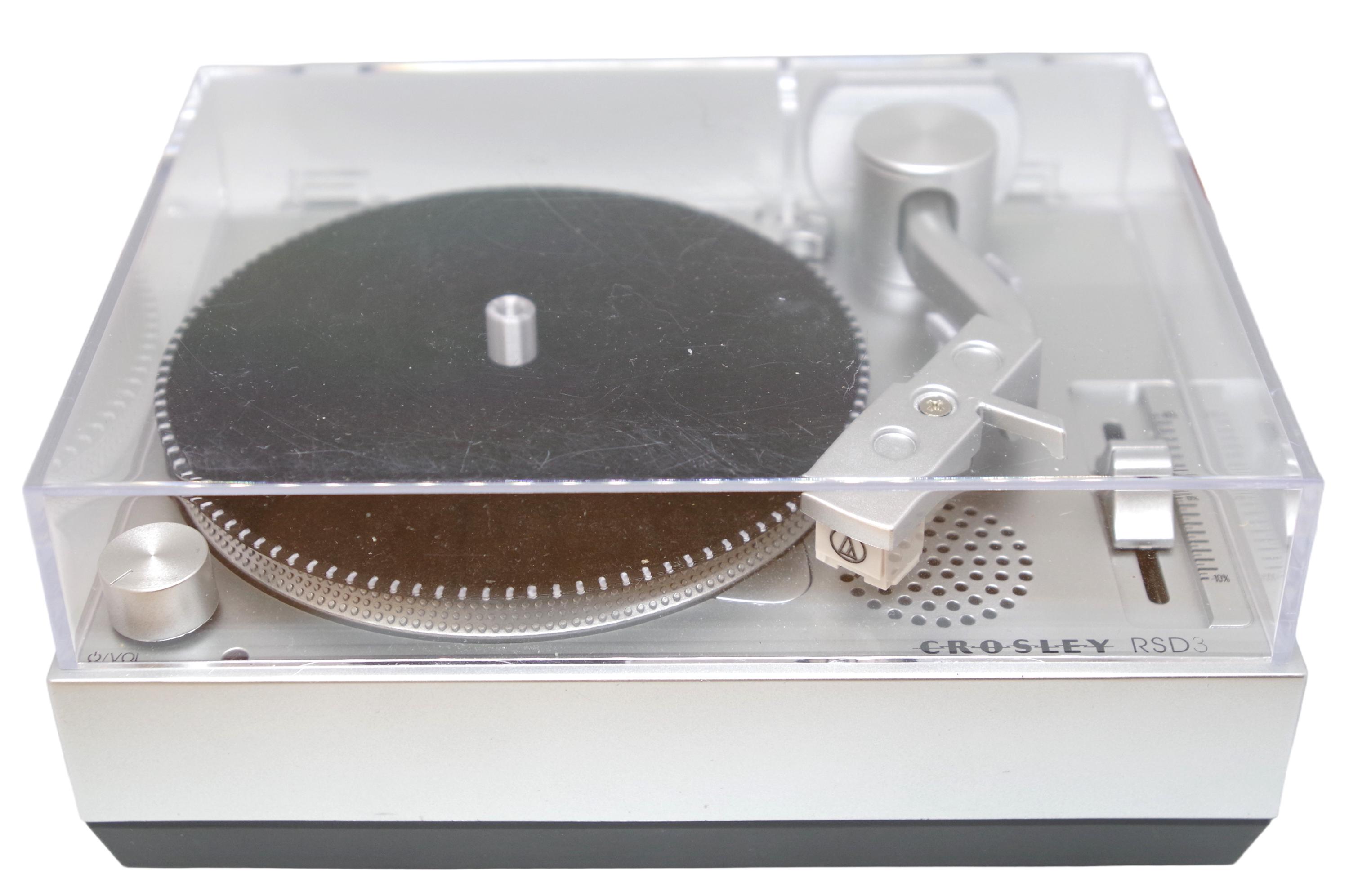 4 Piece Kit to Modify Crosley CR6037A RSD3 Record Player to Play 4