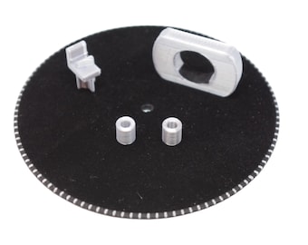 4 Piece Kit to Modify Crosley CR6037A RSD3 Record Player to Play 4-Inch Records