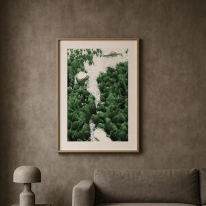 Paisaje futurista de casa de té: impresión arquitectónica CGI inspirada en la fotogrametría y las formas orgánicas