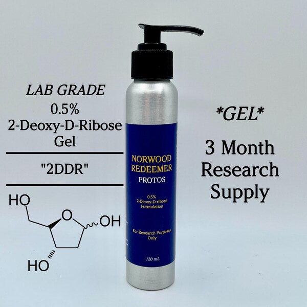 2-Deoxy-D-Ribose 0.5% *GEL* (3 Month Supply)