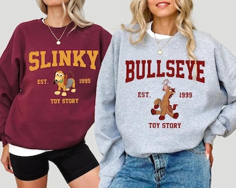 Disney Toy Story Sweatshirt, Toy Story Sweater, Custom Family Matching Sweatshirt, Disney Vacation, Disney Group Hoodie, Disney Personalized