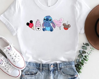 Stitch Shirt, Disney Shirt, Stitch Snacks Tshirt, Stitch Funny Tee, Disney Snack Shirt, Disneyland Tshirt, Disney Group Shirt, Cute Stitch
