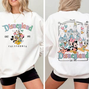 Disneyland California Sweatshirt, Disneyland Est. 1955 Sweat, Disneyland Hoodie, Mickey and Friends Sweatshirt, Magic Kingdom Trip Sweater