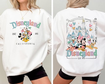 Disneyland California Sweatshirt, Disneyland Est. 1955 Sweat, Disneyland Hoodie, Mickey and Friends Sweatshirt, Magic Kingdom Trip Sweater