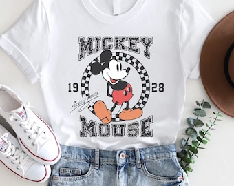 Retro Mickey Mouse since 1928 Shirt, Vintage Mickey Shirt, Disney Vacation Shirt, Disneyland Mickey Shirt, Magic Kingdom Shirt, Mickey Gift
