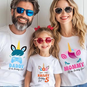 Personalized Birthday Girl Sweater, Unicorn Birthday Party Toddler, Unicorn Crown Birthday Youth Hoodie,Custom Unicorn Birthday Youth Hoodie