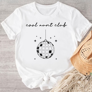 Cool Aunt Club Shirt, Cool Aunt T-Shirt, Favorite Aunt Shirt, Cool Aunt Gift from Niece, New Aunt Shirt, Funny Cool Aunt Shirt