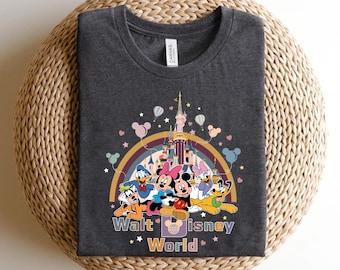 Walt Disneyworld Shirt, Mickey And Friends Shirt, Disney World Trip Tee, Vintage Disneyworld Shirt, Disneyland T-Shirt, Magic Kingdom Shirt