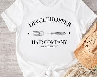 Vintage Dinglehopper Hair Company Shirt, Little Mermaid Inspired Tee, Ariel Shirt, Disney Princess T-hirt, Disneyworld Shirt