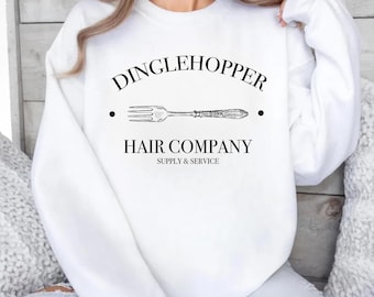 Vintage Dinglehopper Hair Company Sweathirt, Little Mermaid Inspired Hoodie, Ariel Sweathirt, Disney Princess Hoodie, Disneyworld Sweater
