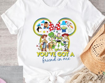 You've Got A Friend In Me Shirt, Disney Toy Story Shirt, Disney Trip Shirt, Disney Friends T-Shirt, Toy Story Characters Shirt, Best Friends