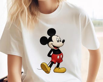 Disney Mickey Mouse Shirt, Vintage Mickey Shirt, Disney Vacation Shirt, Disneyland Mickey Shirt, Magic Kingdom Shirt, Classic Mickey Tee