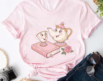 Chip Potts Shirt, Beauty and The Beast Shirt, Disneyland Shirts, Disney Shirt, Disneyland Shirt, Disney World T-shirt, Simple Disney Shirt