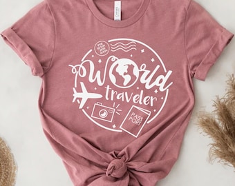 Traveler Gift, Travel Shirt, Vacation T-Shirt, Travel Lover,  Airplane Mode Shirt, Wanderlust, Adventure Tee, Travel Matching Tee