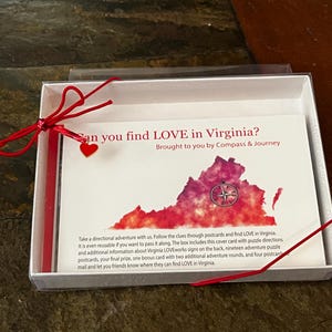 LOVE en Virginie : un escape game de carte postale.