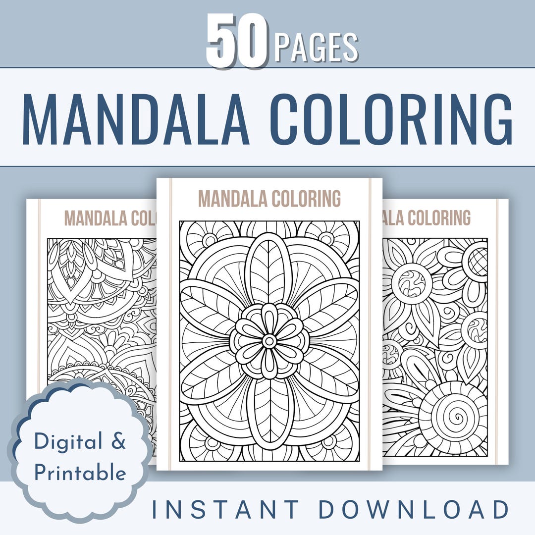 Printable Mandala Coloring Pages - Il 1080xN.6556252063 6s12 