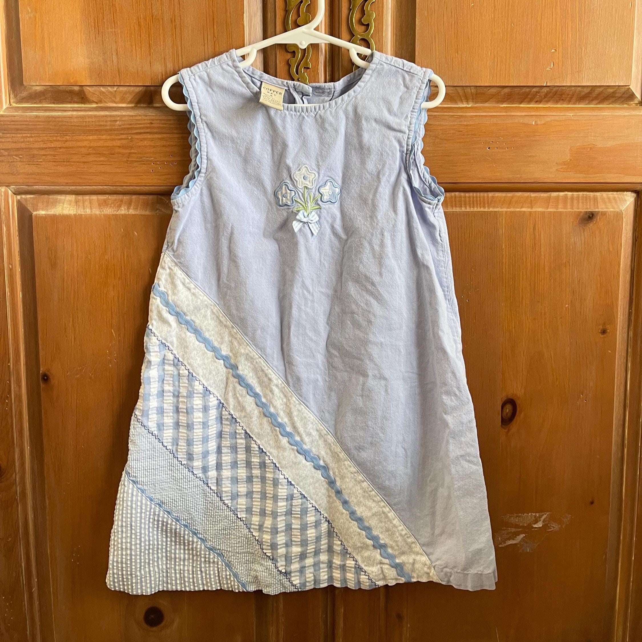 Blue and Copper Dress - Etsy Blue and Copper Dress - Etsy