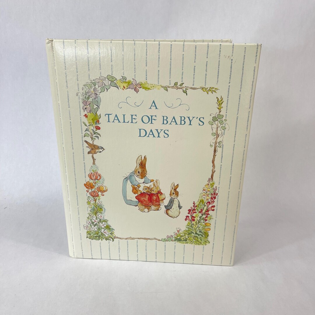 Vintage Beatrix Potter Baby Book | A Tale of Baby’s Days Memory Album ...